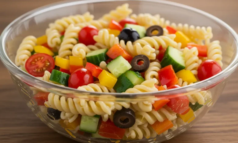 Fresh Pasta Salad Trusted Recipe Easy Veggie Delight