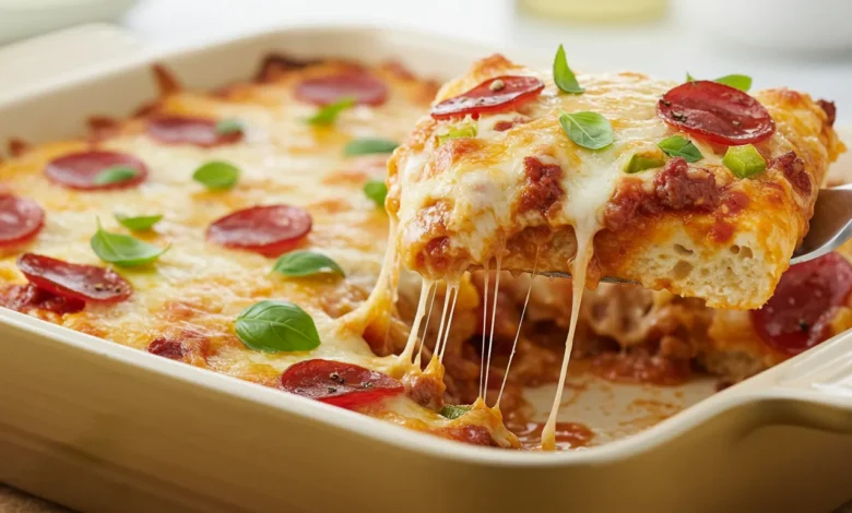 Pizza Casserole Recipe Guaranteed Family Favorite