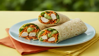 Easy Chicken Wraps Trusted Quick Lunch Ideas