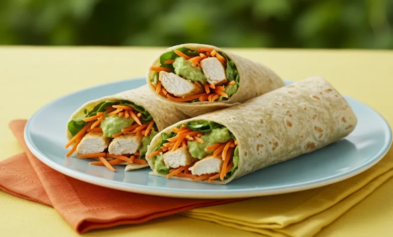 Easy Chicken Wraps Trusted Quick Lunch Ideas