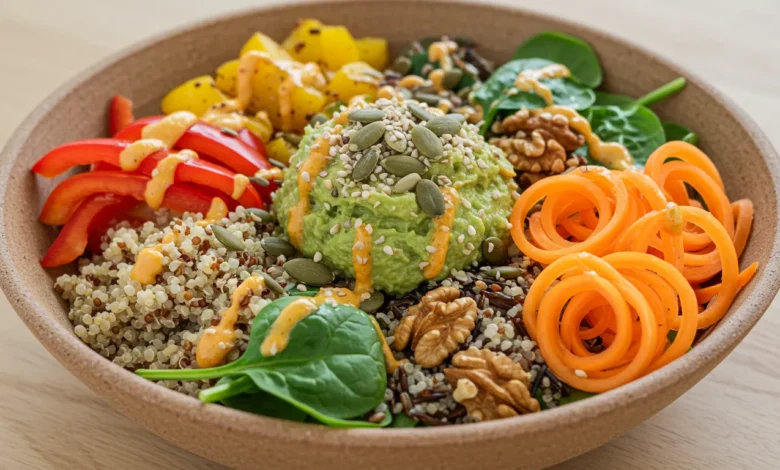 Healthy Buddha Bowl Extraordinary Nutrient Power